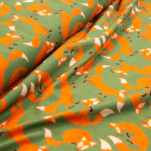 Kettu luomutrikoo, vaalea havu